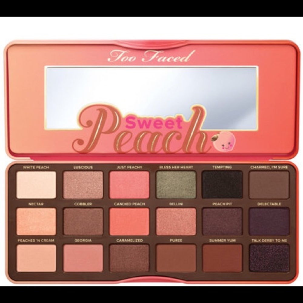 Sweet Peach palette